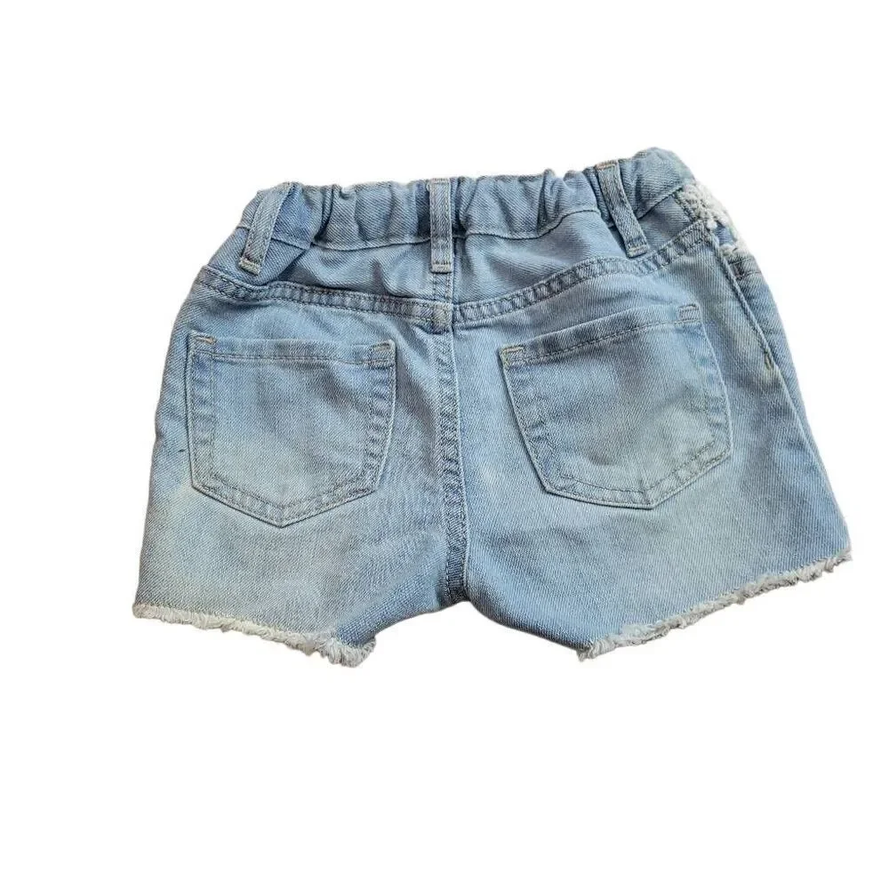 Children's Place shorts lace trim 3T